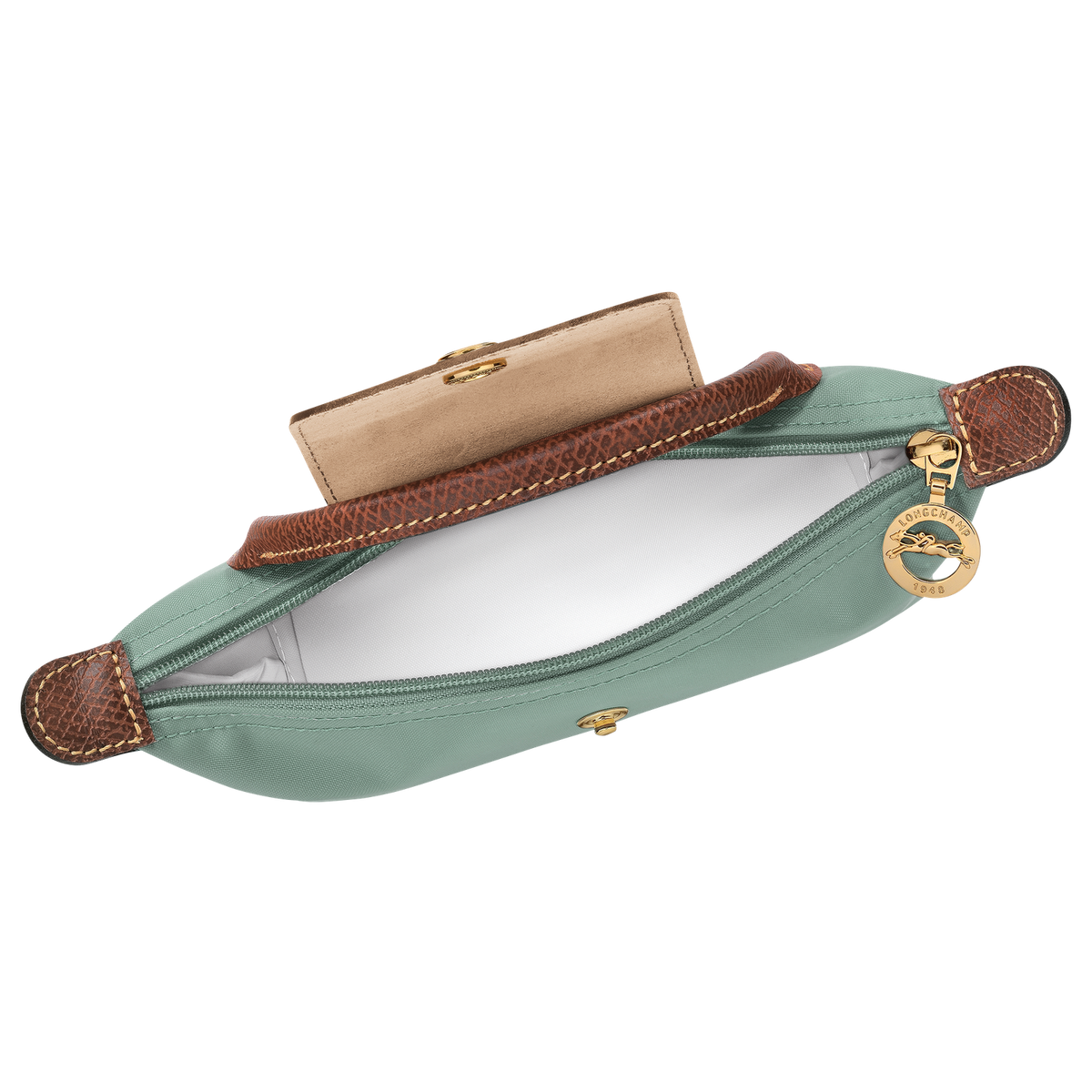 Le Pliage Original Pouch With Handle - Celadon - view 5