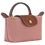 Le Pliage Original Pouch With Handle - Pink Tea - view 3