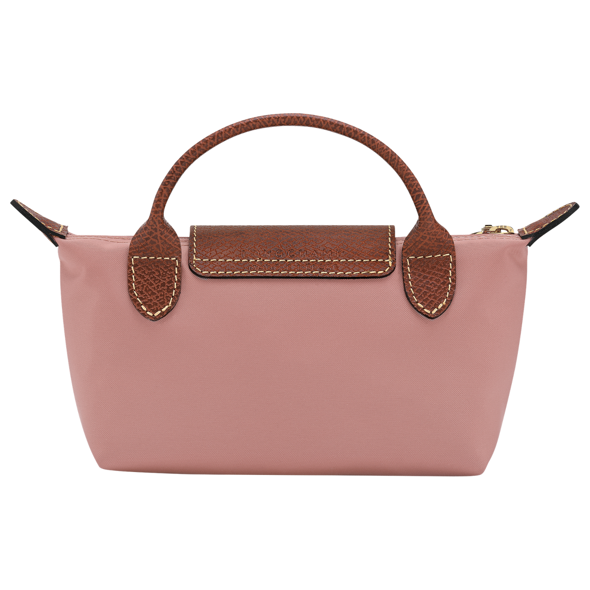 Le Pliage Original Pouch With Handle - Pink Tea - view 4