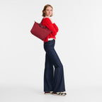Le Pliage Green M Tote Bag - Pomegranate - view 2