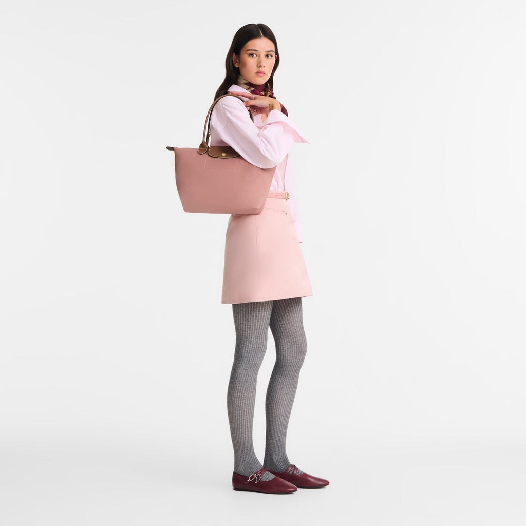 Le Pliage Original M Tote Bag - Pink Tea - view 2