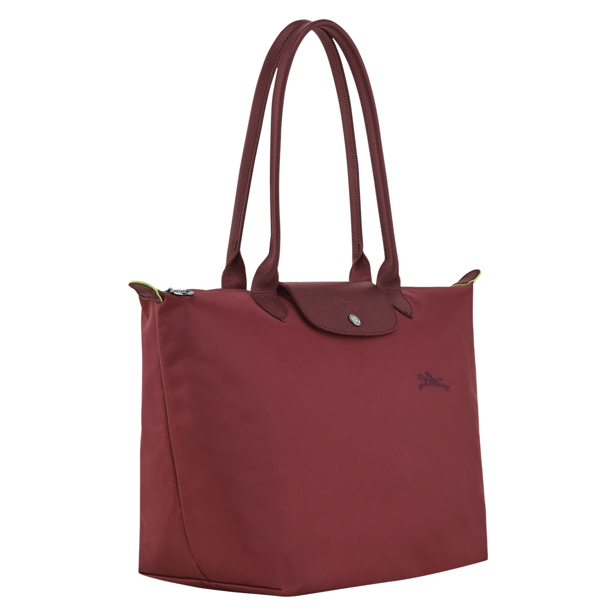 Le Pliage Green L Tote Bag - Pomegranate - view 2