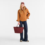 Le Pliage Green M Handbag - Pomegranate - view 2