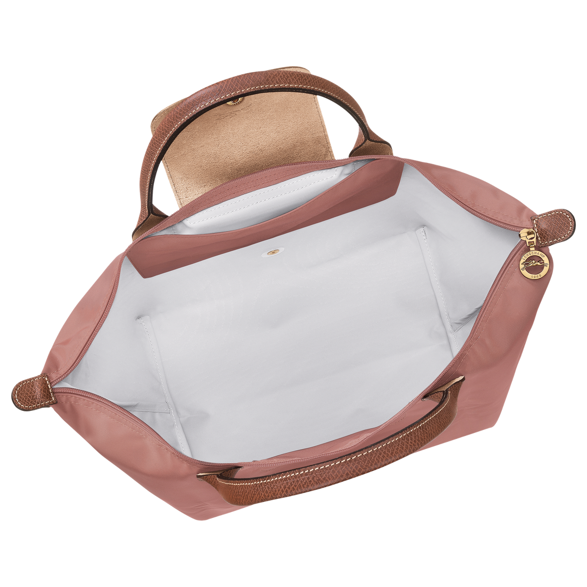 Le Pliage Original M Handbag - Pink Tea - view 5