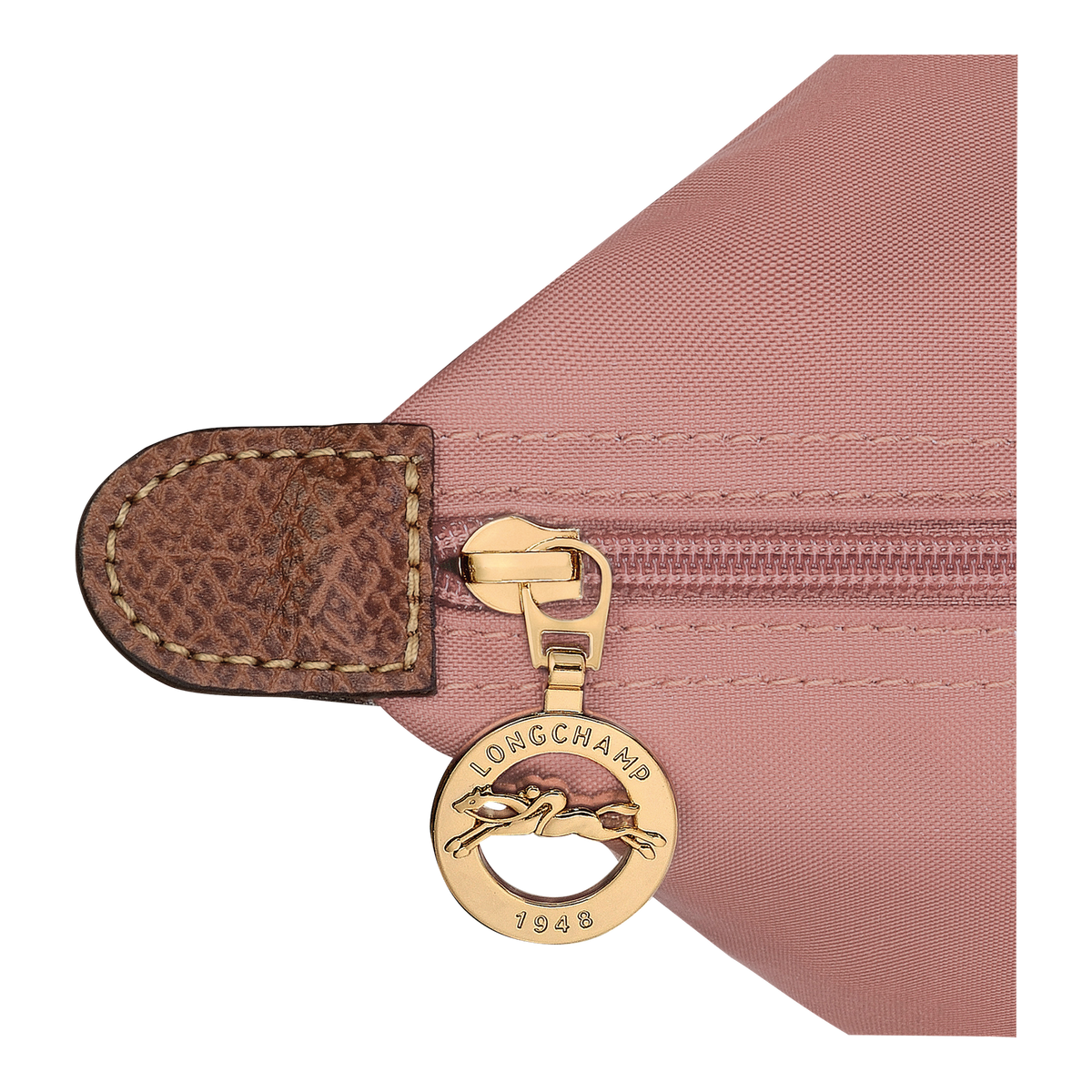 Le Pliage Original M Handbag - Pink Tea - view 6