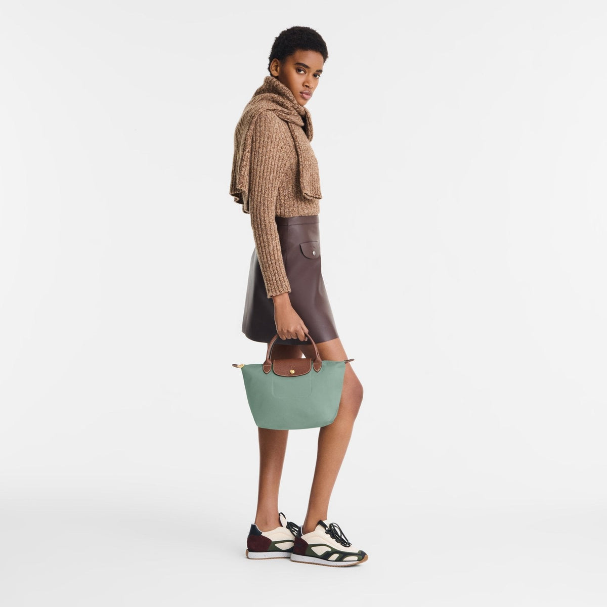Le Pliage Original S Handbag - Celadon - view 2