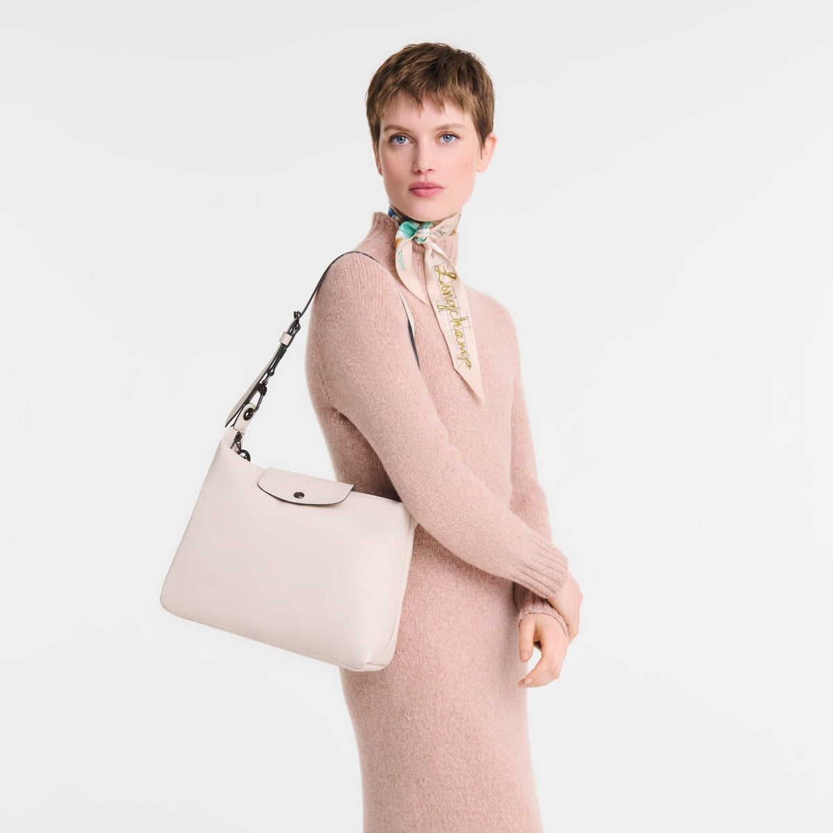 Le Pliage Xtra M Hobo Bag - Paper - view 2