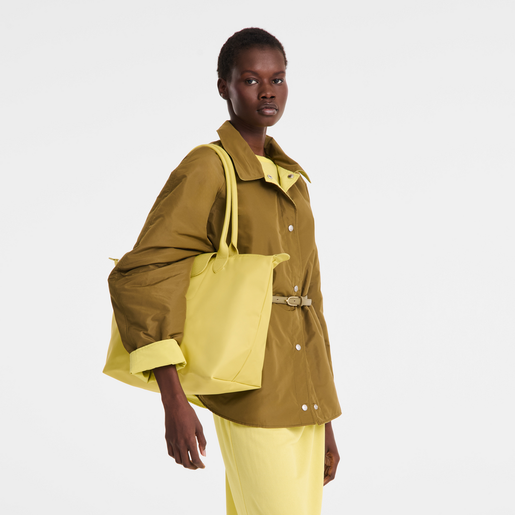 Le Pliage One L Tote - Lime